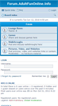 Mobile Screenshot of forum.adultfunonline.info